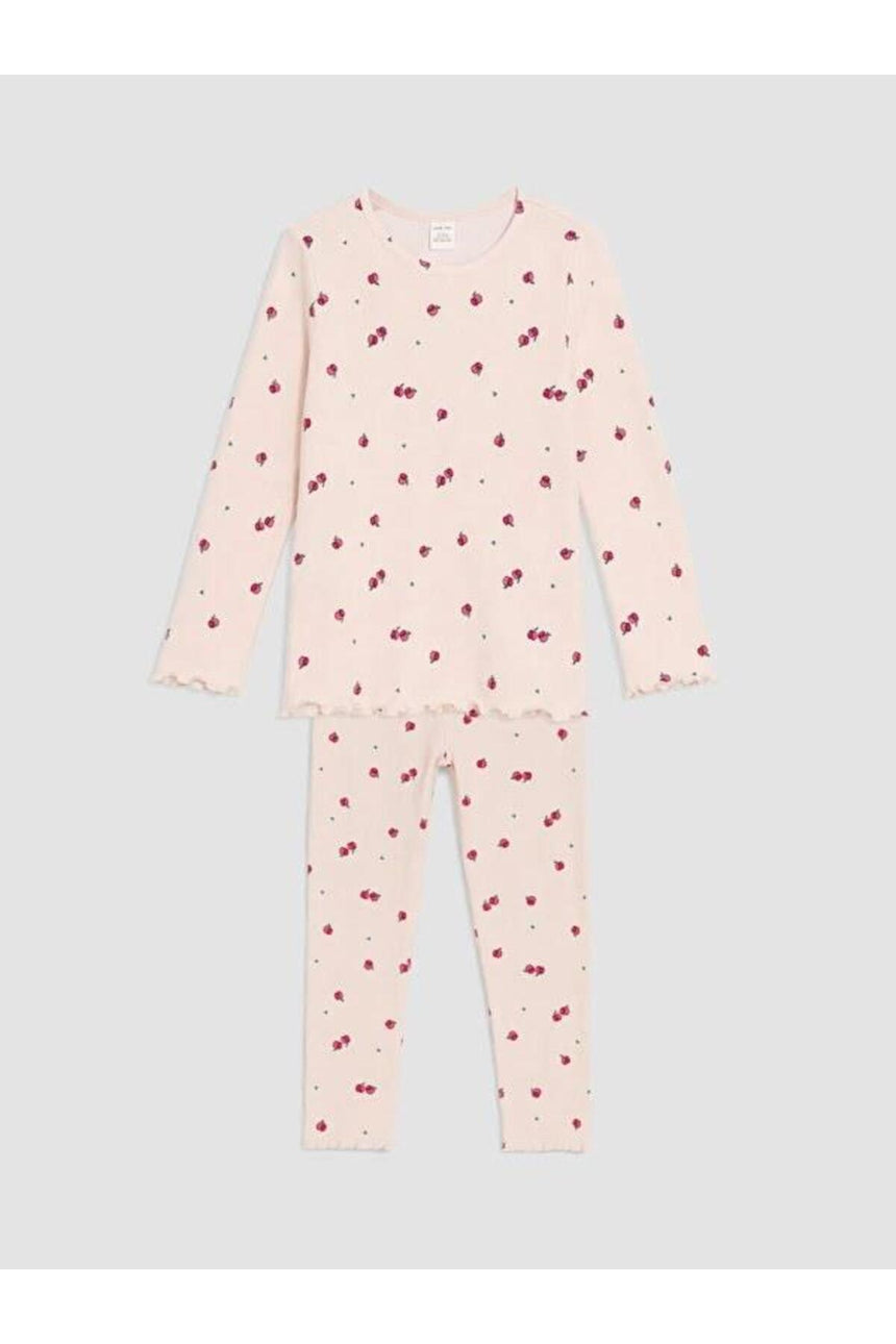 LCW ÇOCUK W61615D1 GPJ,PIJAMIE-UU - Açık Pembe