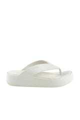 CROCS Getaway Platform Flip 209410 - Açık Bej/ Gri