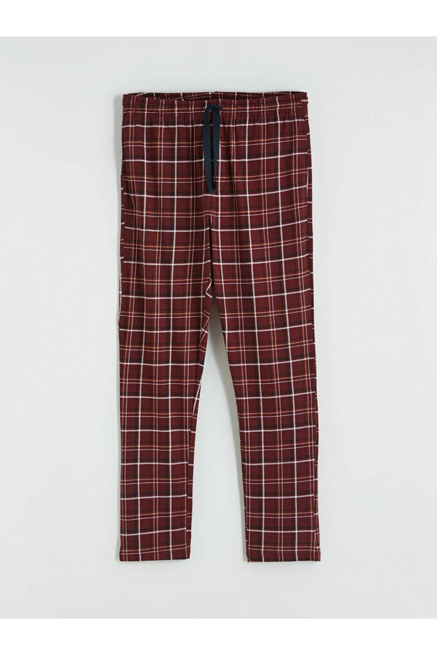 LC Waikiki Erkek Pijama Altı S6F038F8 - Bordo