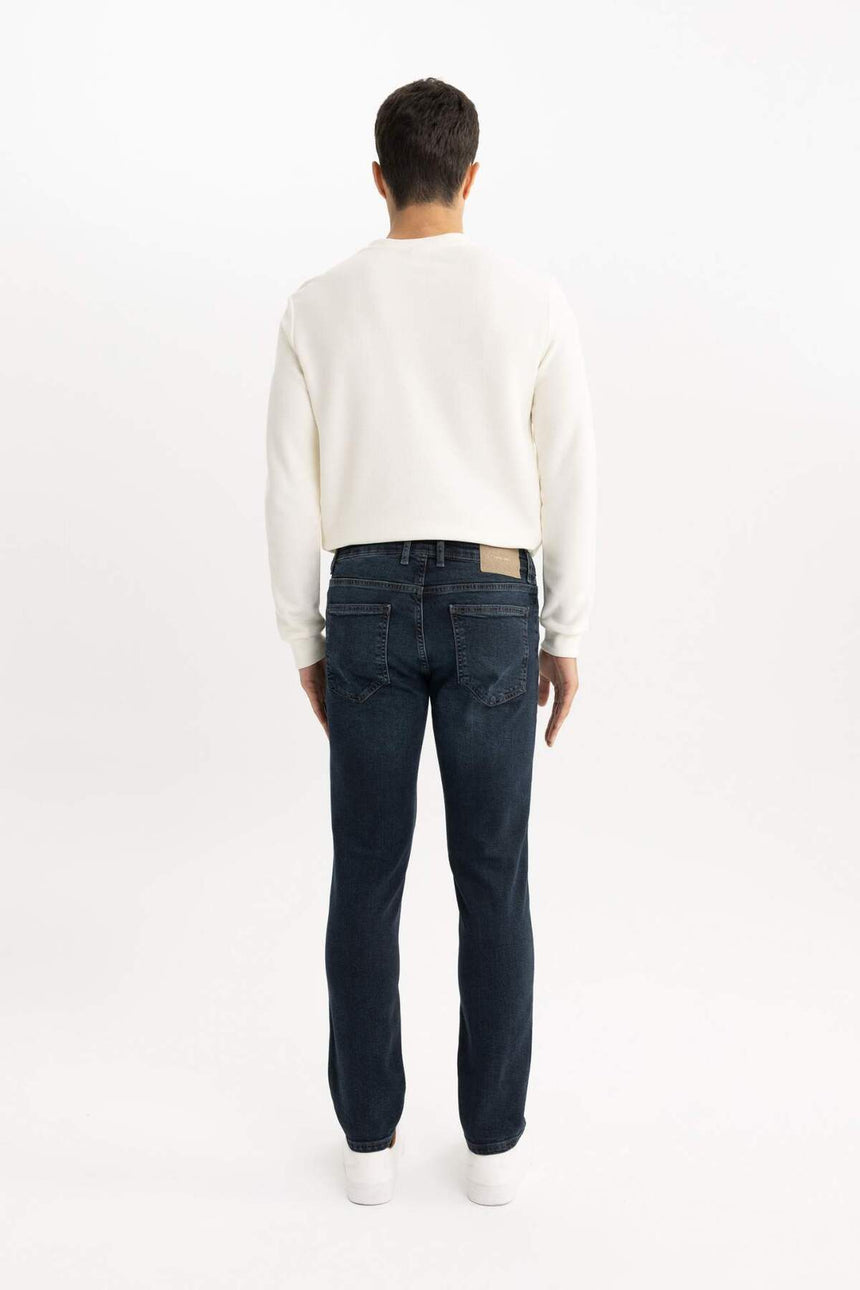 Defacto Erkek Denim Trousers B4860Ax - Koyu Mavi