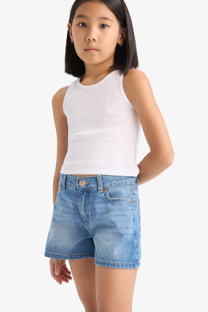 Defacto Çocuk Short B5037A8 - Mavi