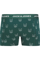 JACK&JONES JACDENIM DOG TRUNKS 3 PACK NOOS 12275817 - Koyu Lacivert