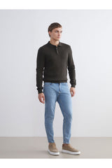 LCW ERKEK W5EE73B8 PNT,730V-HELMA - İngido Mavi