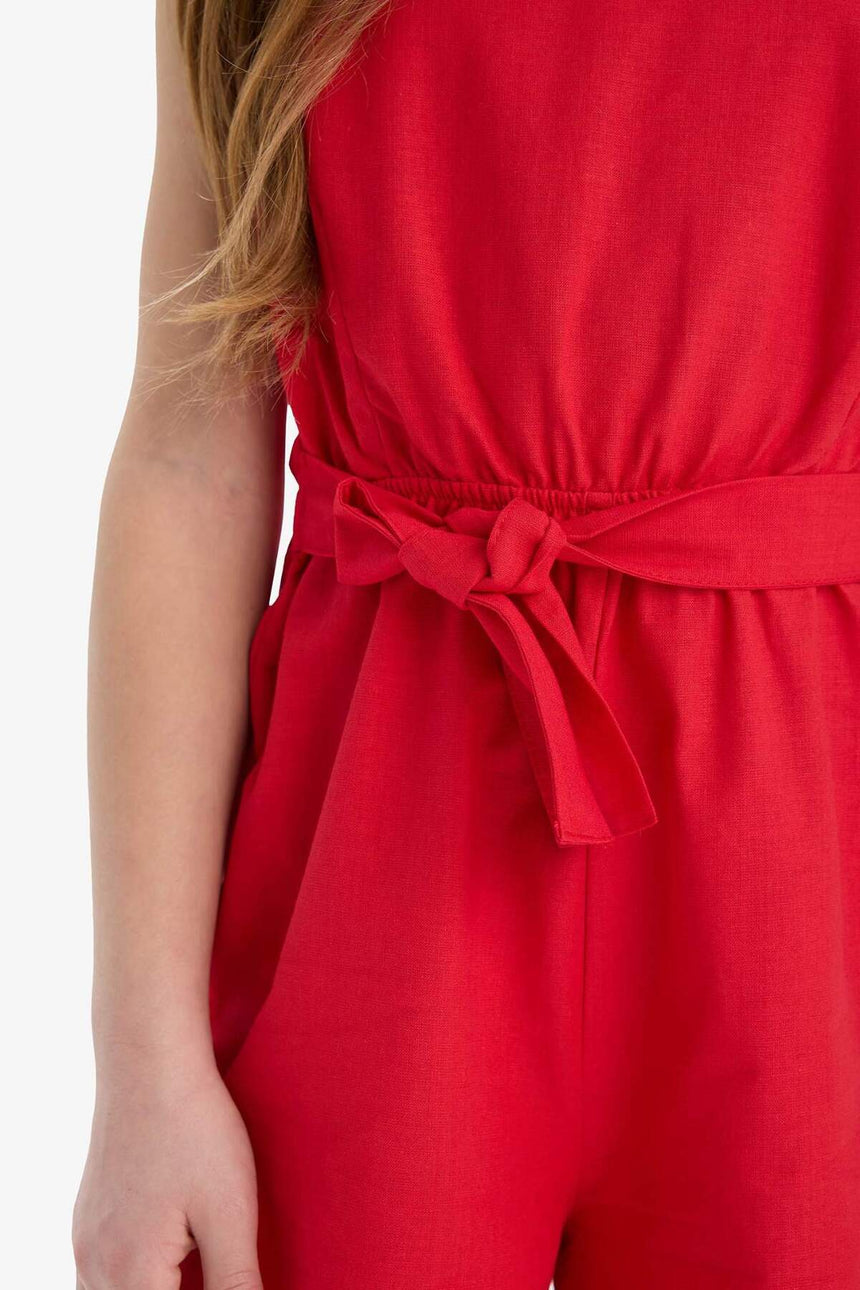 Defacto Çocuk Jump Suit E3837A8 - Kırmızı