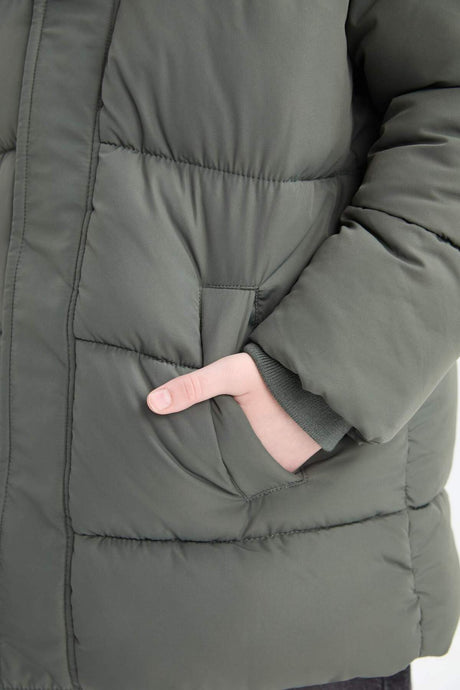 Defacto Çocuk Coat/Parka C8782A8 - Koyu Yeşil