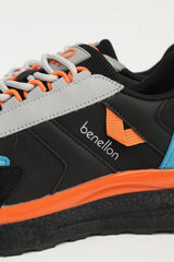 BENETTON SPOR AYAKKABI BNI-11132 - Siyah