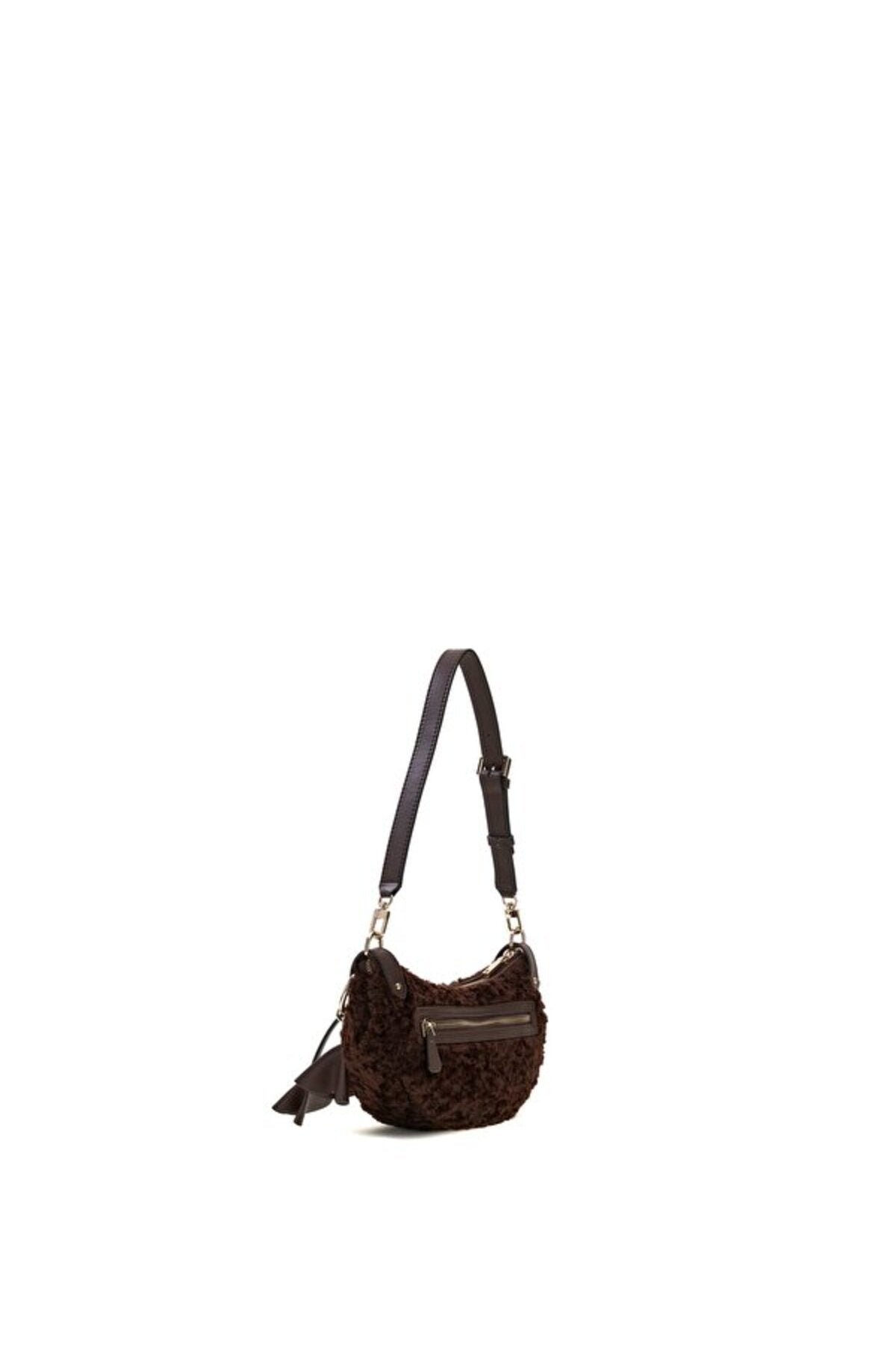 Guess Katie Kadın Omuz Çantası HWWG2253180 - Kahverengi