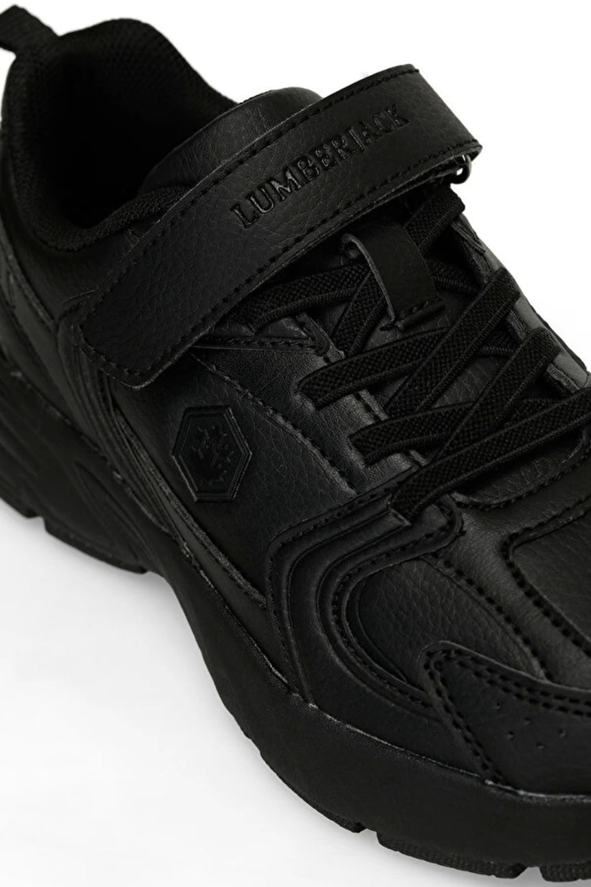 LUMBERJACK 4W POL PU JR 4PR SNEAKER - Siyah