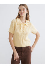 LCW KADIN W5L986B8 KZK,LISA-TR - Açık Sarı