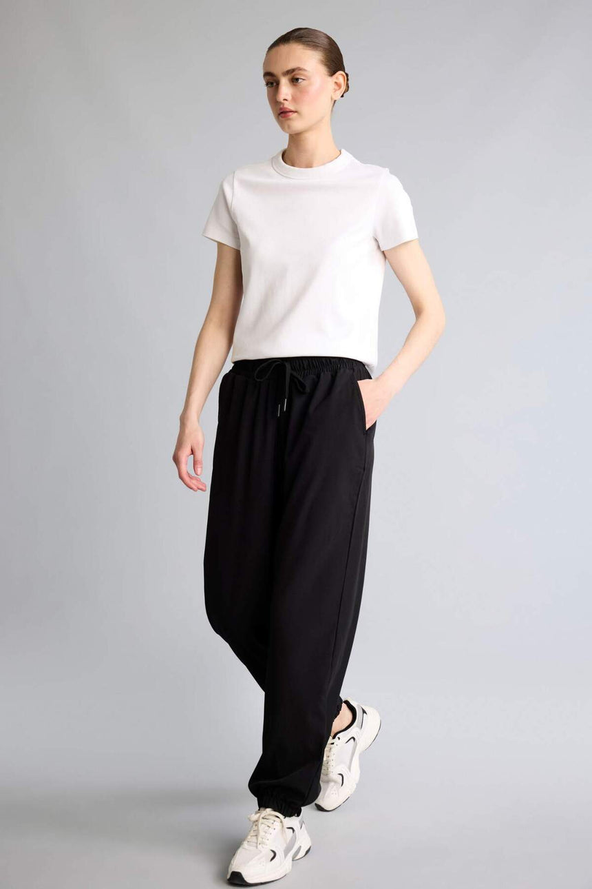 Defacto Kadın Woven Bottom A2437AX - Siyah