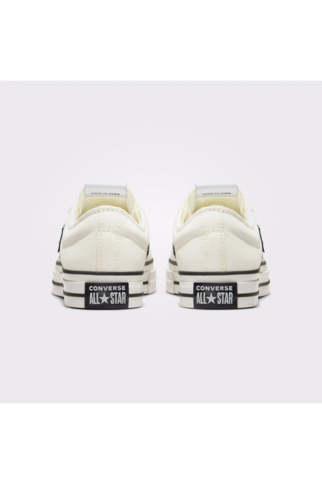 Converse Star Player 76 Premium Canvas A01608C.102 - Eskitilmiş Beyaz/ Siyah