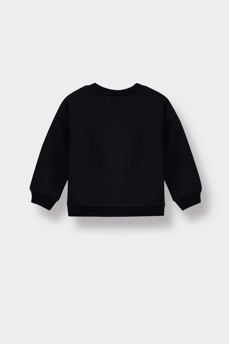 Defacto Çocuk Sweat Shirt E9214A5 - Siyah