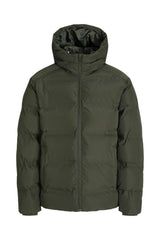 JACK&JONES JJESOHO PUFFER HOOD SN 12278749 - Koyukahverengi