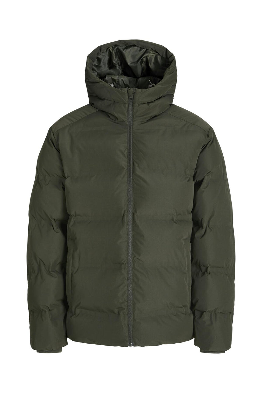 JACK&JONES JJESOHO PUFFER HOOD SN 12278749 - Koyukahverengi