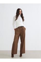 LCW KADIN W5NI95F8 PNT,LAURA-TKM-PNT-SET - Gri/ Kahverengi