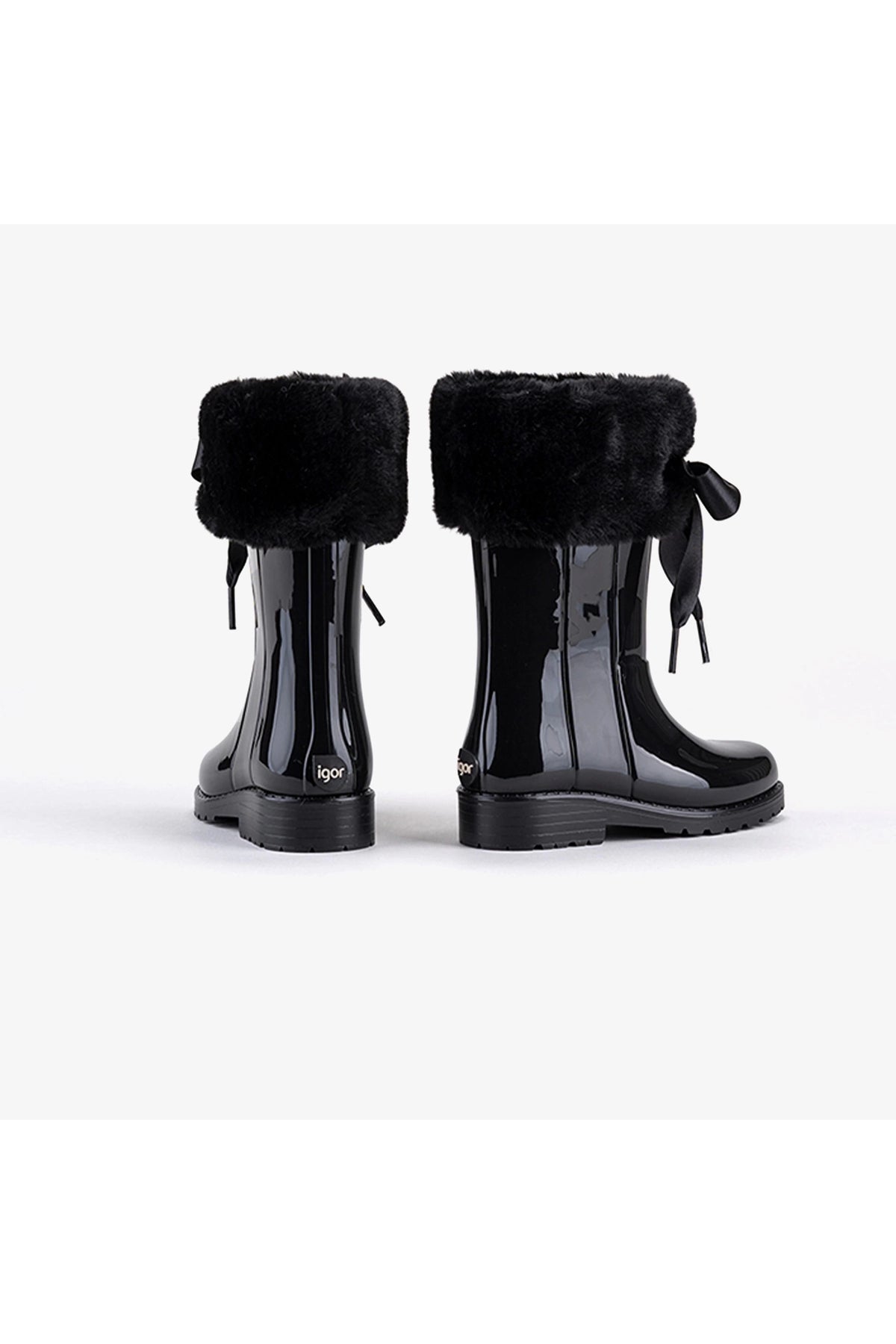 Igor Campera Charol Soft Çocuk Çizme W10239 - Siyah