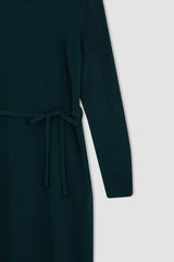 Defacto Kadın Long Sleeve Trico Dress A9807Ax - Yeşil