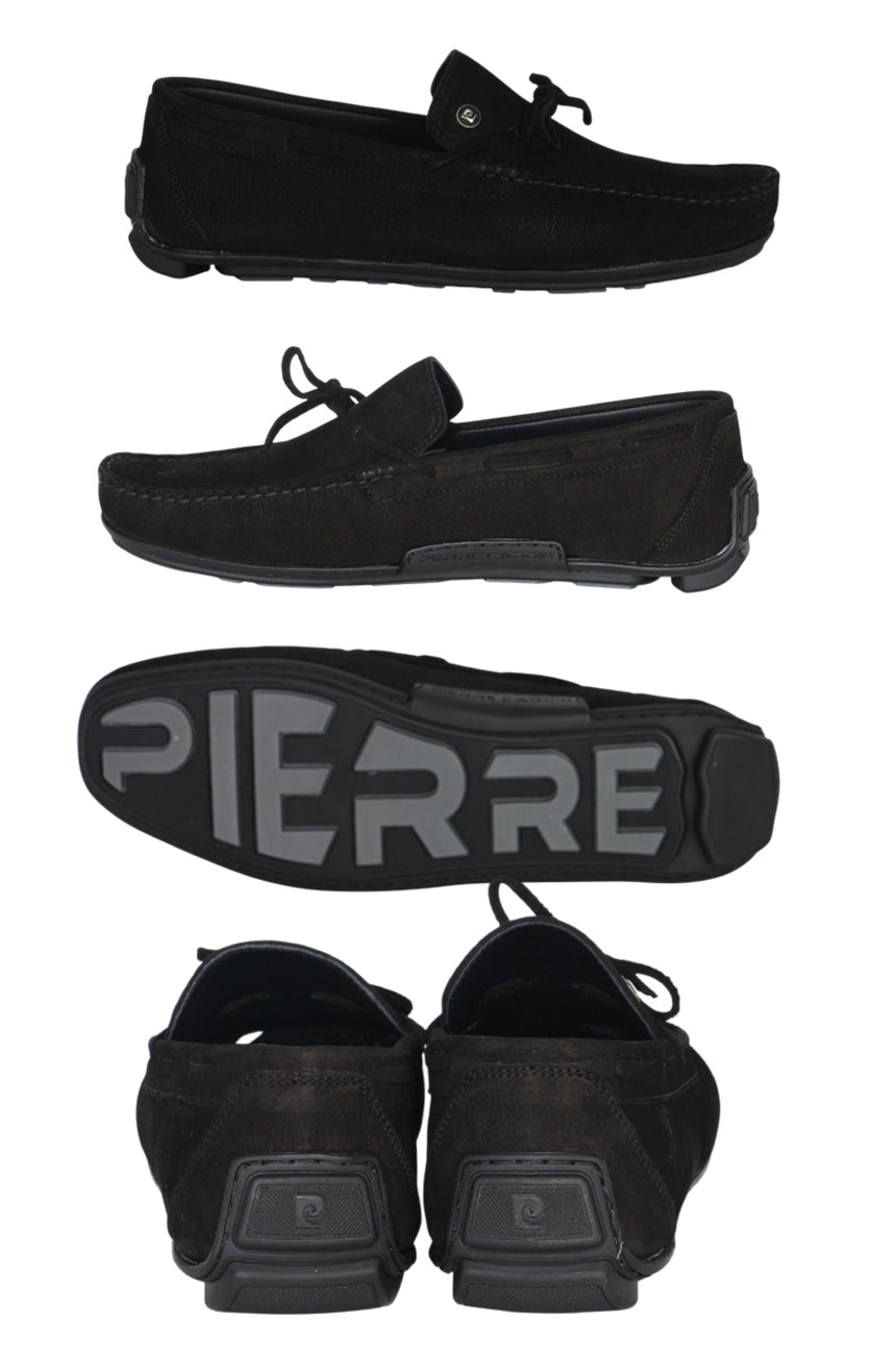 Pierre Cardin Erkek Nubuk Ayakkabı 1642622 - Siyah