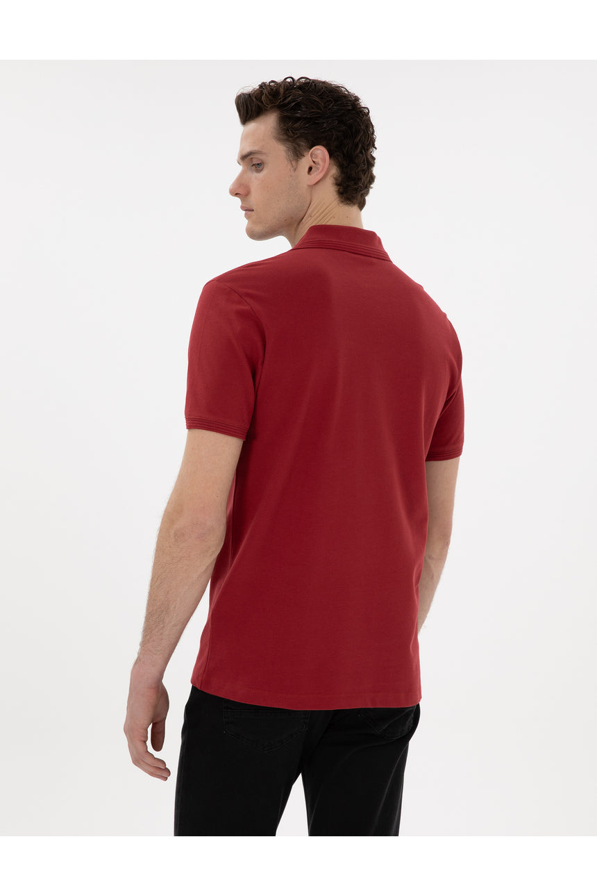 PIERRE CARDIN ERKEK T-Shirt 2131539 - Kırmızı