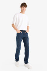 Defacto Erkek Trousers W7086AZ - Mavi/Siyah