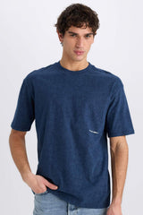 Defacto Erkek T-Shirt C2138Ax - Açık Kahverengi
