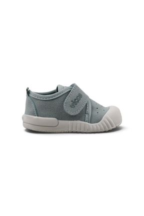 Sporline Vicco mavi renkli, tekstil malzemeden üretilmiş, cırt cırtlı çocuk sneaker ayakkabı