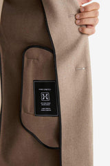 Defacto Erkek Coat/Parka Y8903Az - Gri/ Kahverengi