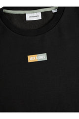 Jack & Jones Pansweat Erkek Sweatshirt 12310759 - Siyah