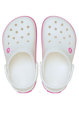 CROCS KIDS Crocband Clog K 207006 - Beyaz/Pembe