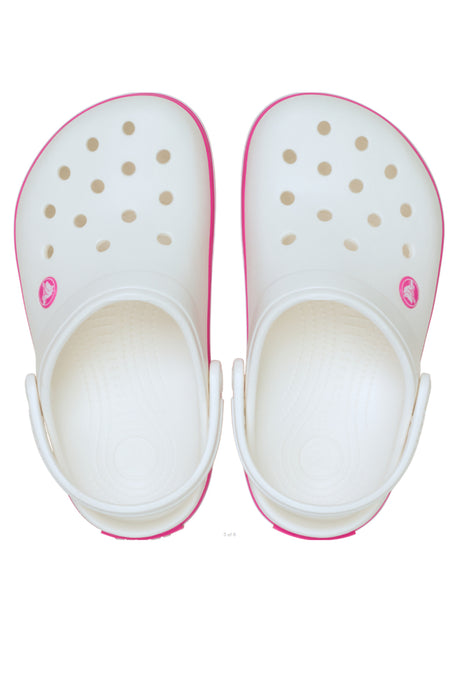 CROCS KIDS Crocband Clog K 207006 - Beyaz/Pembe