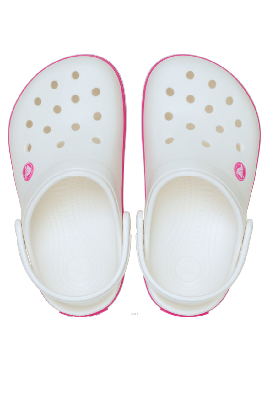 CROCS KIDS Crocband Clog K 207006 - Beyaz/Pembe