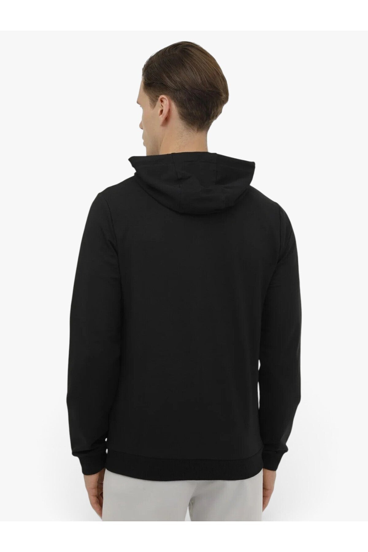Lumberjack Erkek Kapüşonlu Sweatshirt SN72 - Siyah