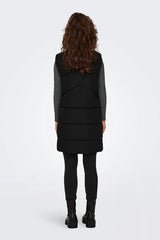 only onlmatilde long waistcoat otw noos 15274066 - Siyah