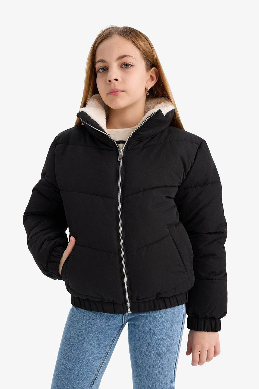 Defacto Çocuk Mont C5390A8 - Siyah