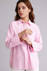 Defacto Kadın Long Sleeve Tunic F6314AX - Açık Pembe