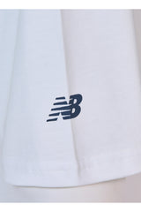 NEW BALANCE ERKEK T-SHİRT MNT1602 - Beyaz
