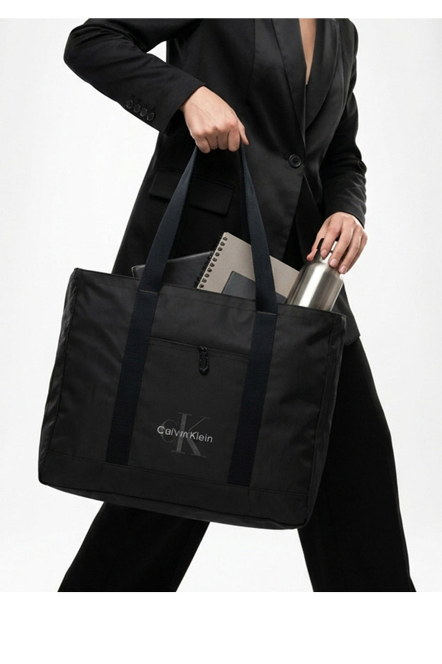 Calvin Klein Erkek BOLD EW TOTE LV04D3528G - Siyah