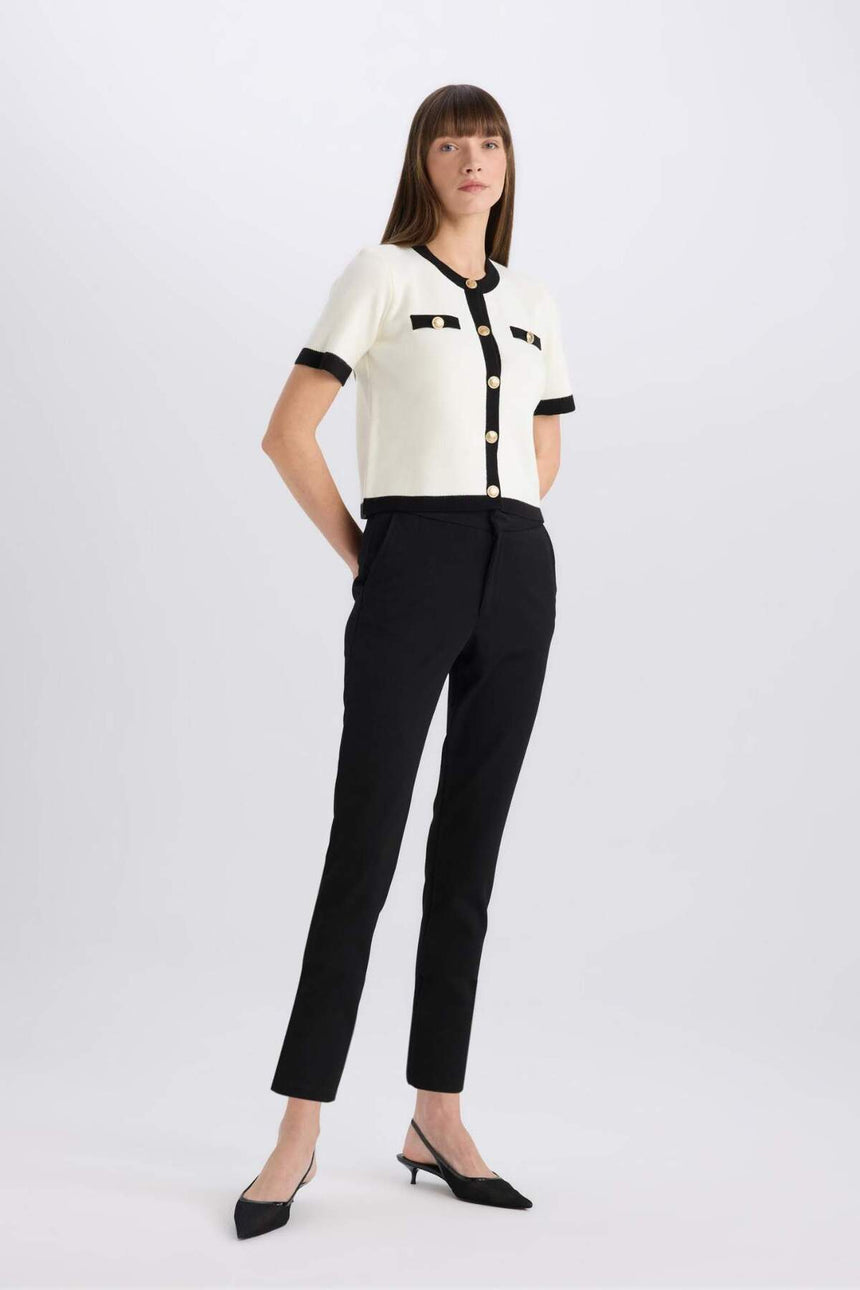 Defacto Kadın Woven Bottom C1429AX - Siyah