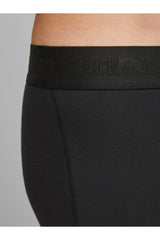 Jack & Jones Tone in Tone Erkek 5'li Boxer 12176266 - Siyah