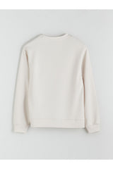 LC Waikiki Kadın Sweatshirt W5K794B8 - Açık Gri