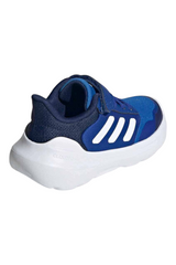 Sporline adidas Tensaur Run mavi tekstil çocuk yürüyüş ayakkabısı, beyaz Cloudfoam tabanlı ve cırt cırtlı tasarım.
