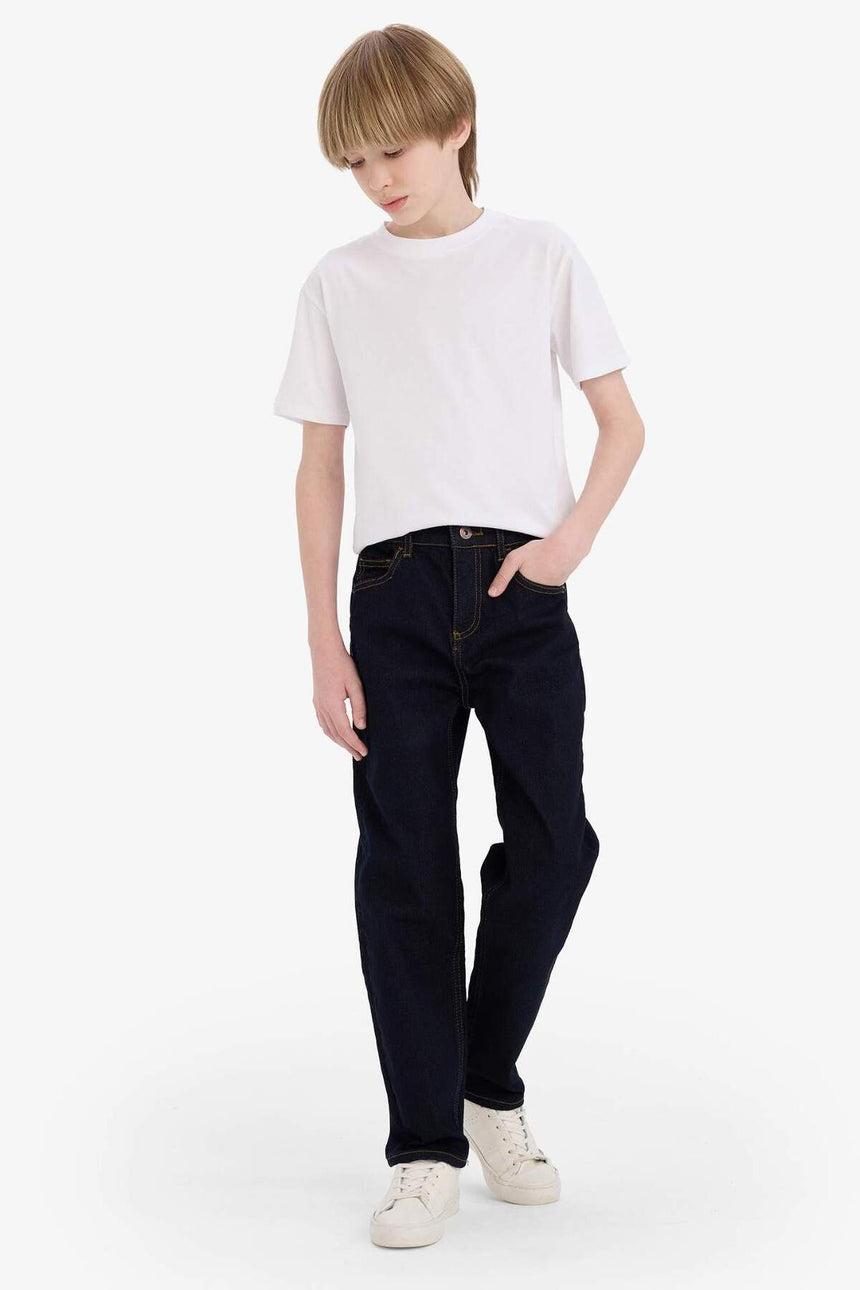 Defacto Çocuk Trousers D6474A8 - Koyu Mavi