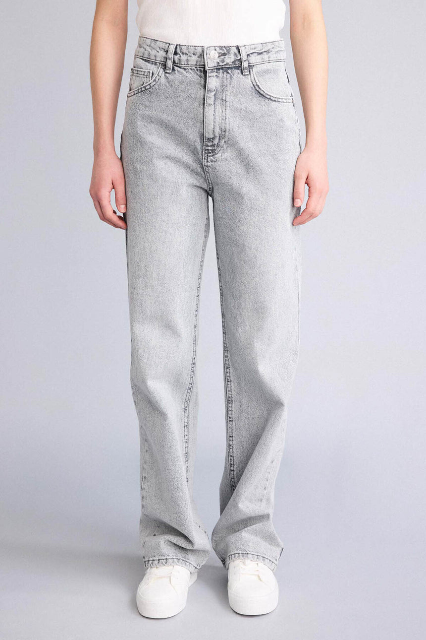 Defacto Kadın Denim E3185AX - Gri