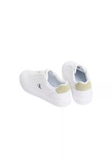 Calvin Klein Erkek CLASSIC CUPSOLE LACEUP LTH YM0YM01435 - Beyaz