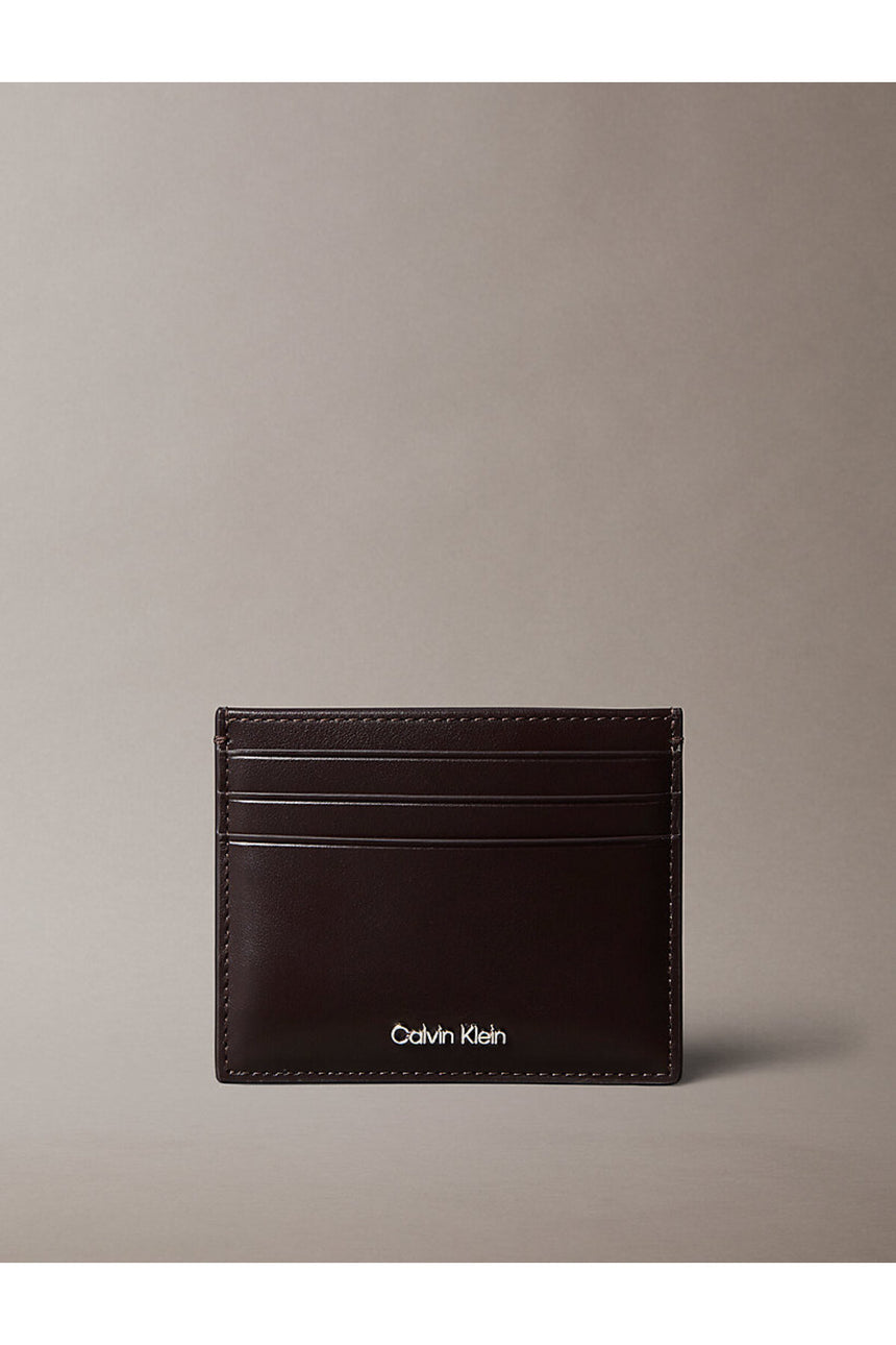 Calvin Klein Erkek RAISED CARDHOLDER LV04D1230G - Kahverengi