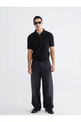 LCW ERKEK S6KE10E8 KK.TSH,XM-POLAKY-ZIP-TR - Siyah
