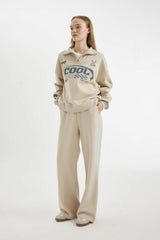 Defacto Kadın Trousers B3345Ax - Kum Beji