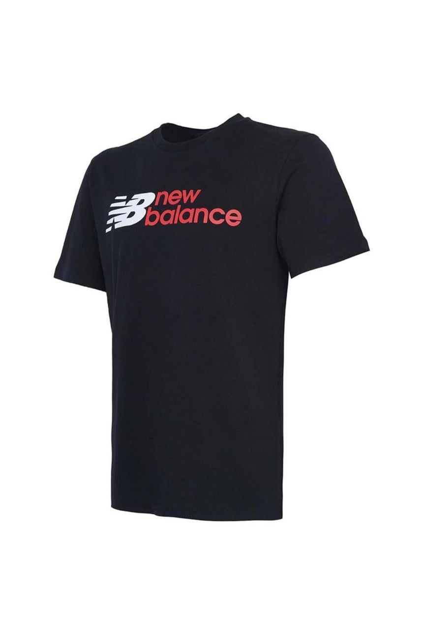 NEW BALANCE ERKEK T-SHİRT MNT1354 - Siyah