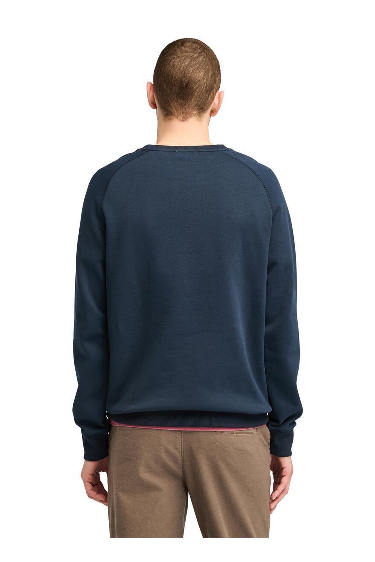 Timberland Erkek Exeter River Bisiklet Yaka Sweatshirt TBC0YHBAAIH1 - Lacivert