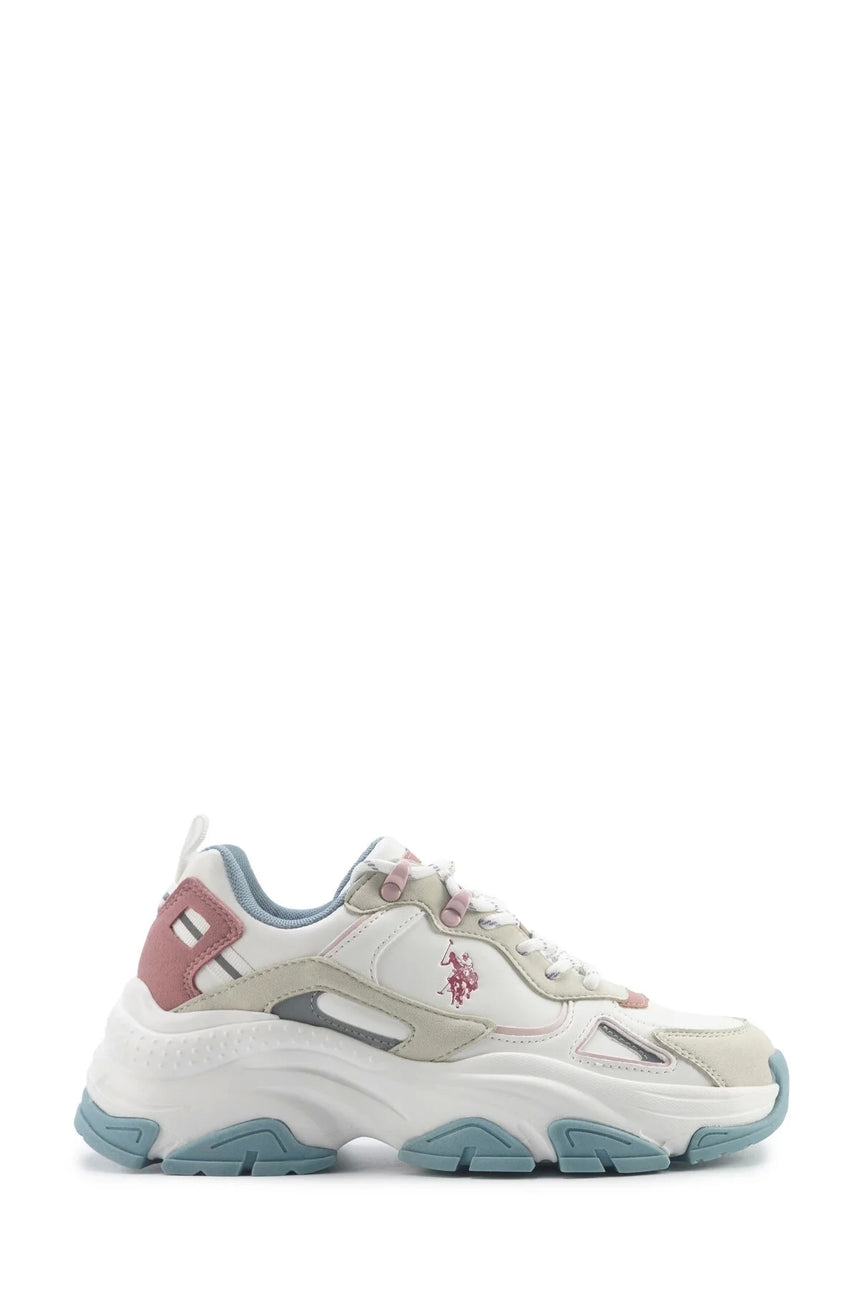 U.S. POLO ASSN. 5P KALISTA 5FX ATHLETIC - Beyaz
